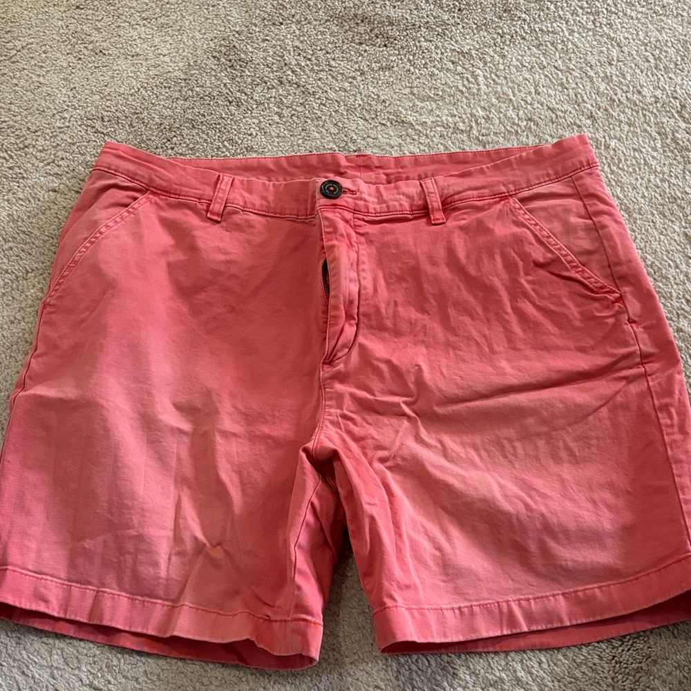 Chubbies Coral Pink Shorts